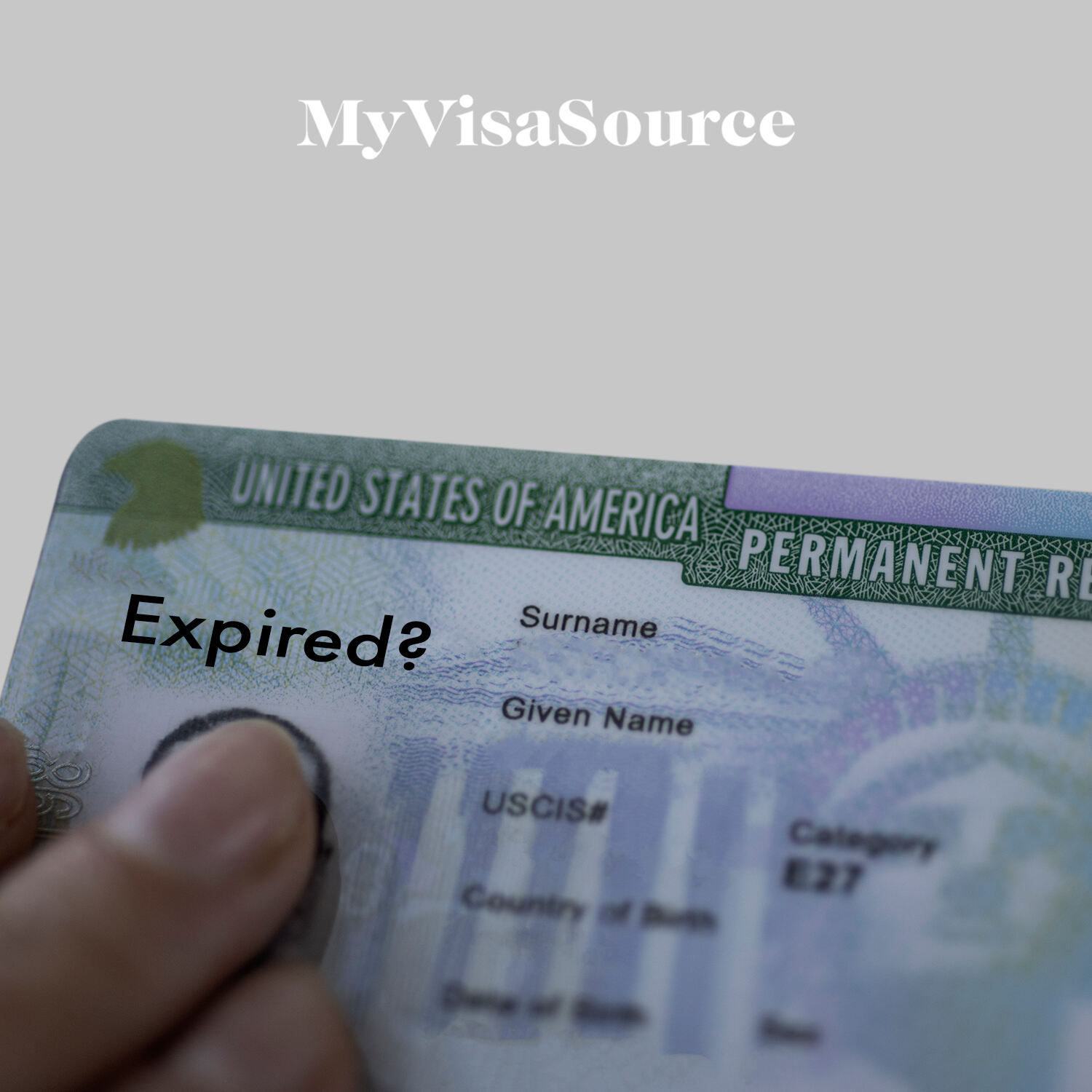 Can You Apply For US Citizenship With An Expired Green Card My Visa 